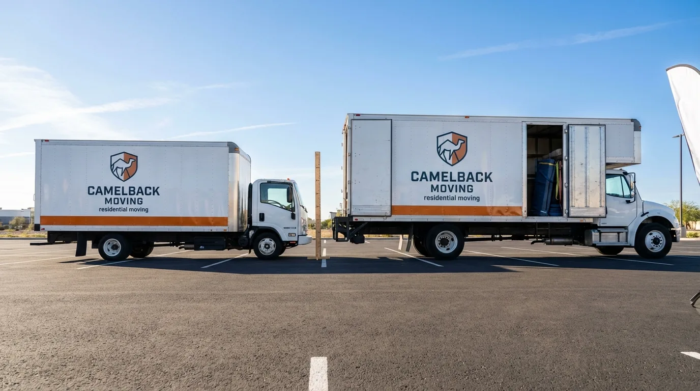 Moving truck size capacity guide in Asbury Park